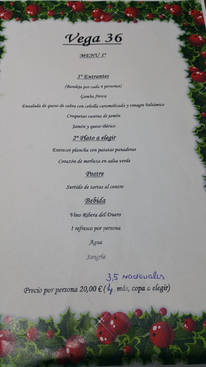 Menu Vega 36 Juany-1
