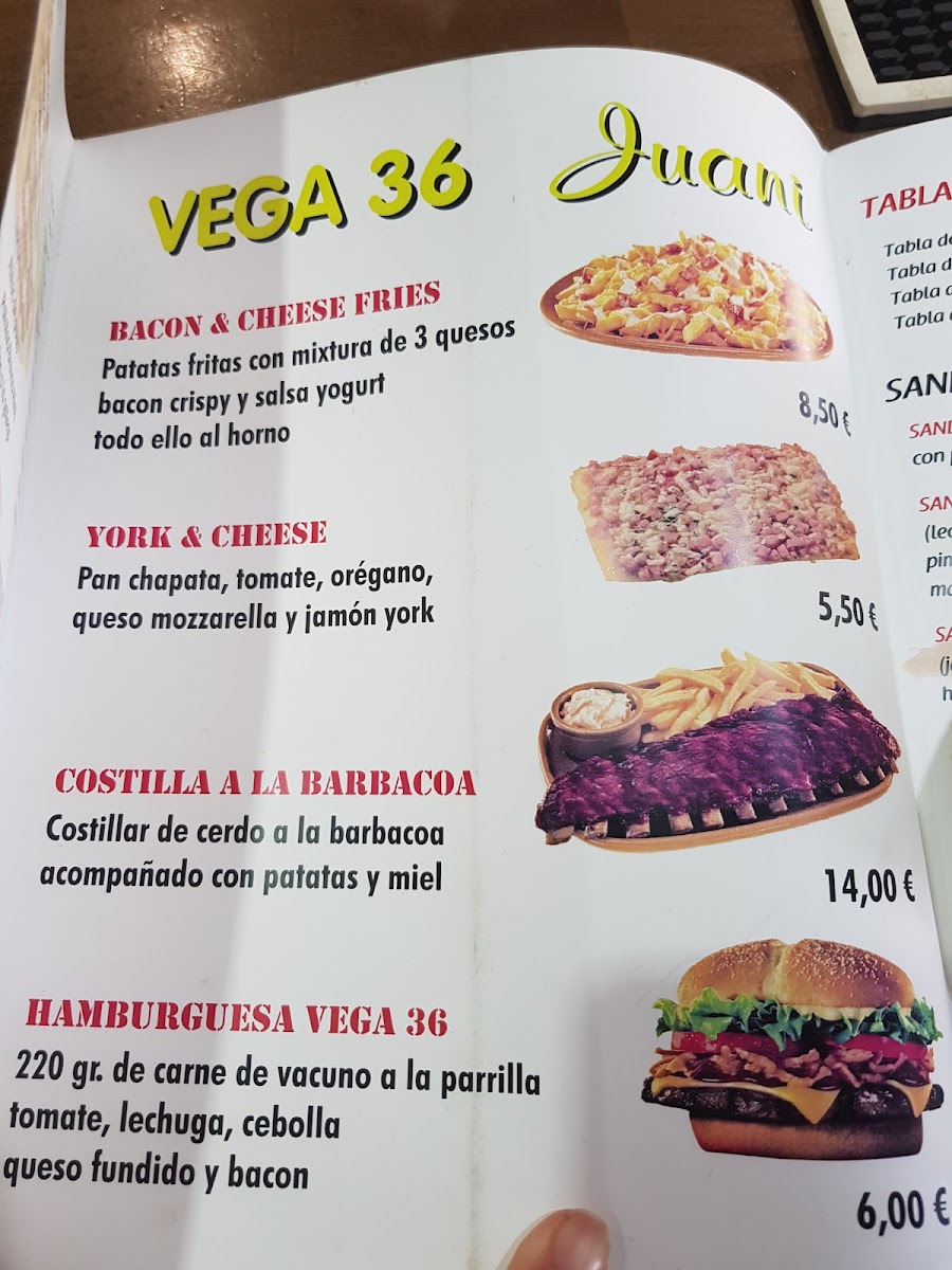 Menu Vega 36 Juany-2